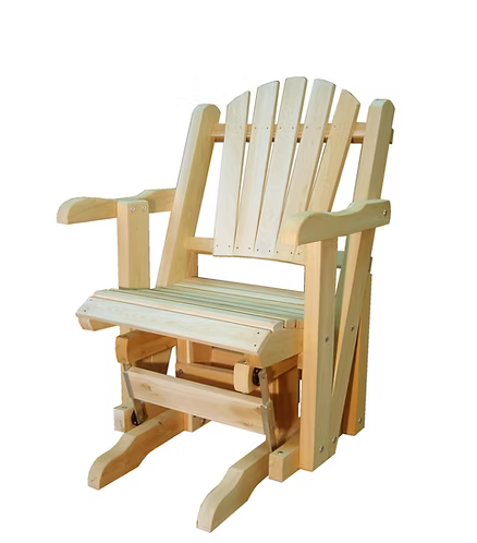 [B-401] Fauteuil Berçant 1 place | Latte Verticales