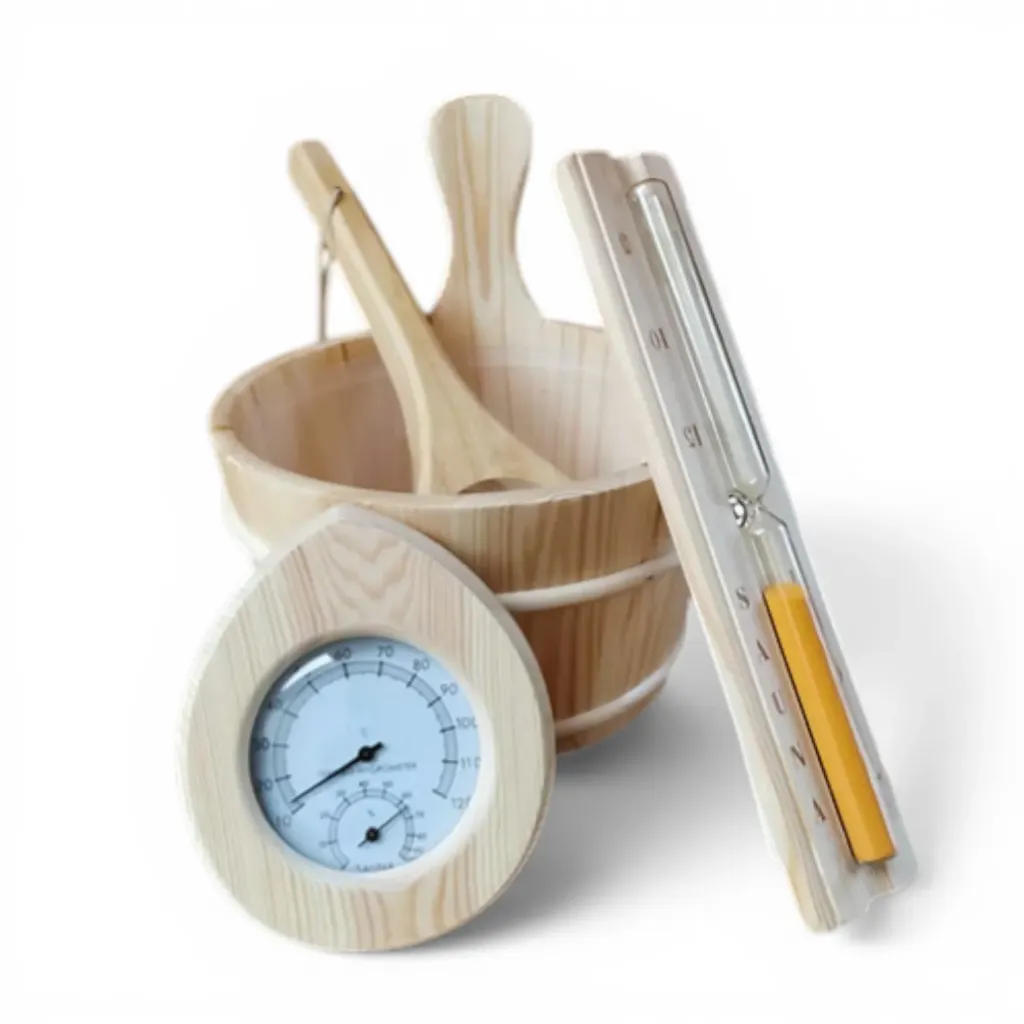 [82004] Ensemble de Départ Sauna en Bois