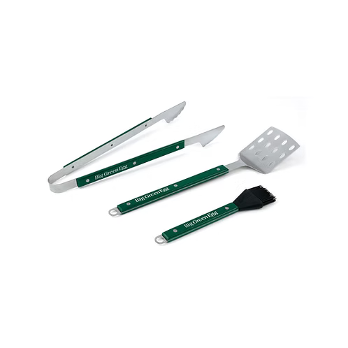 [117212] Ensemble d'outils - Acier inoxydable avec poignées en bois, 3 pièces