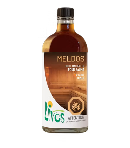 [264-0.25] Meldos - Huile Naturelle pour Sauna | Sauna Oil (250 ml)