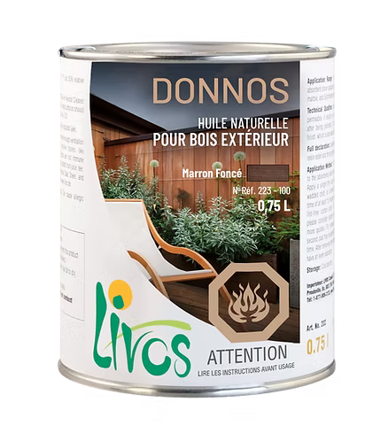 [225-087-0.05] Donnos-Huile pour clôture | Fence stain (Chêne Clair - Oak clear, 50 ml)