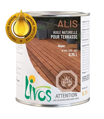 [580-439-0.05] Alis-Huile terrasse | Decking oil (Bongossi - Bongossi, 50 ml)