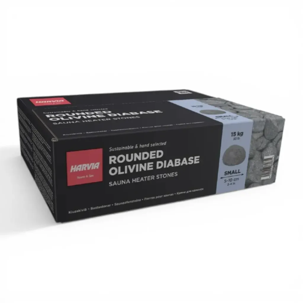 [R-991] HARVIA - PIERRES ARRONDIES - 15 KG - 5/10 cm