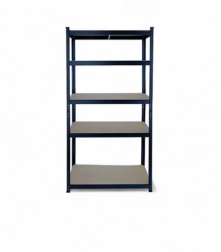 [ETAMN16365-CD] Étagère 5 Tablettes Noir