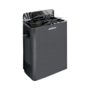 HARVIA WALL - SW80 NOIR COMMANDE INTÉGRÉS & PIERRES